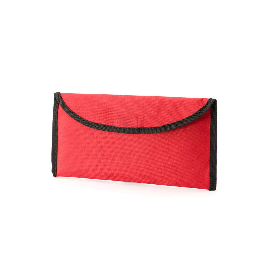 PORTADOCUMENTOS VIAJE LISBOA ROJO