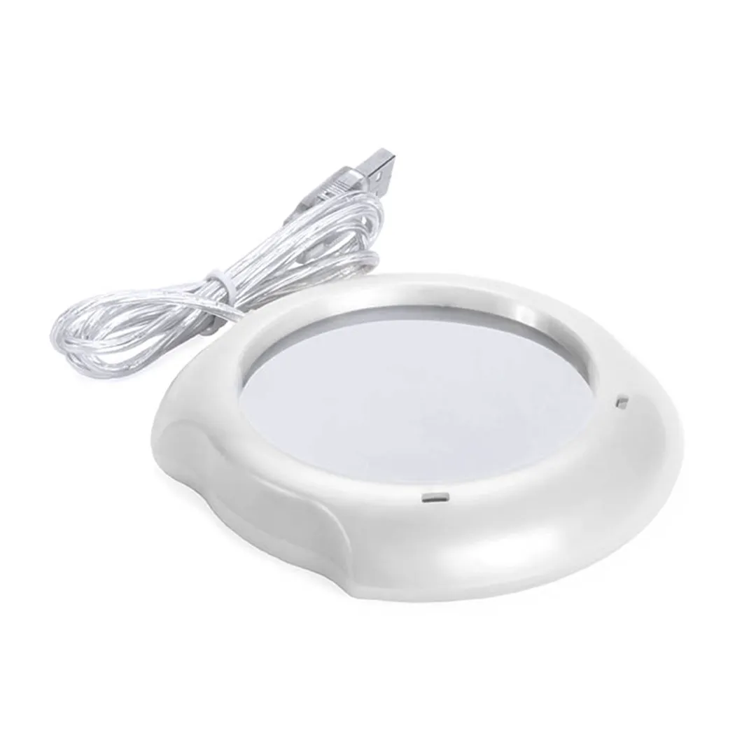CALENTADOR TAZAS MUG BLANCO