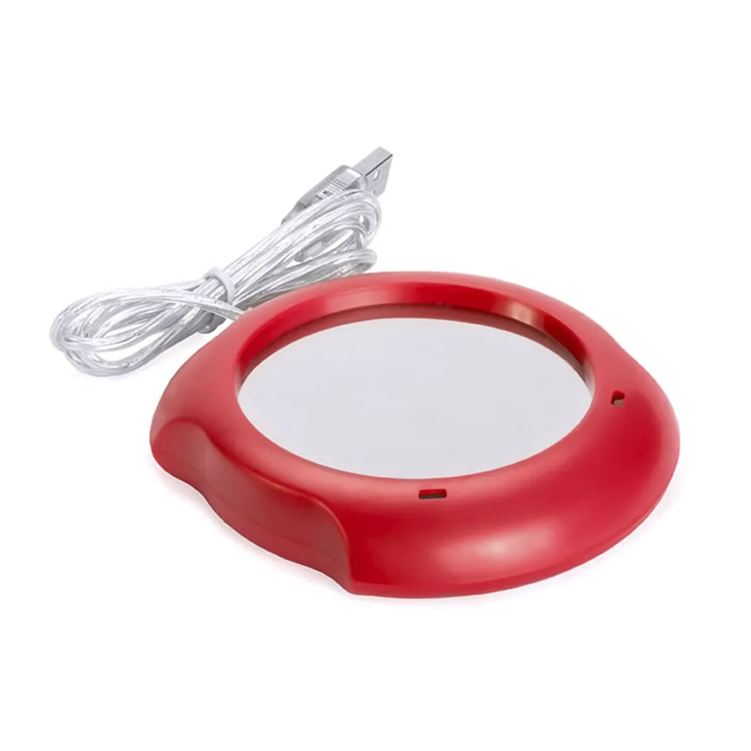 CALENTADOR TAZAS MUG ROJO