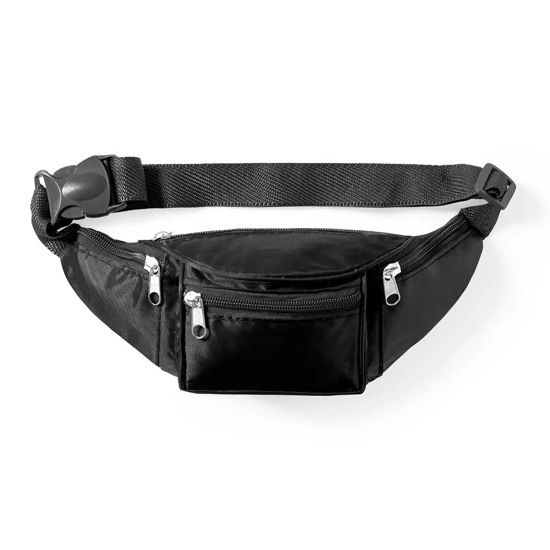 RIÑONERA CROWN NEGRO
