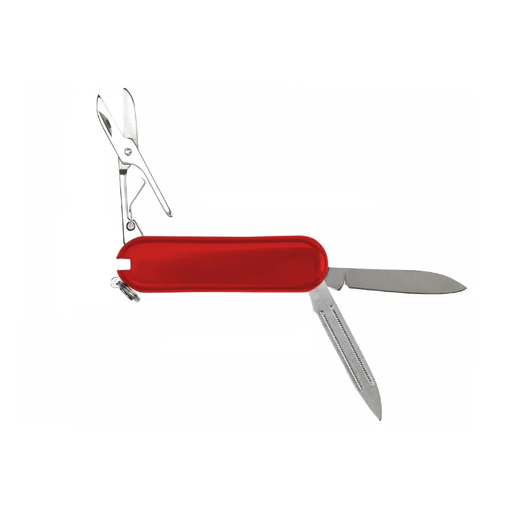 MINI NAVAJA MULTIUSOS CASTILLA ROJO