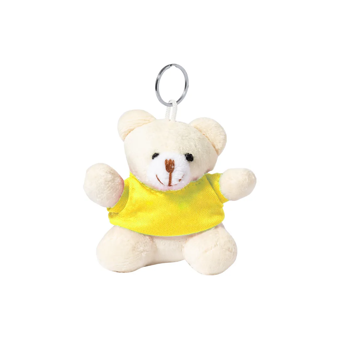 LLAVERO PELUCHE TEDCHAIN AMARILLO