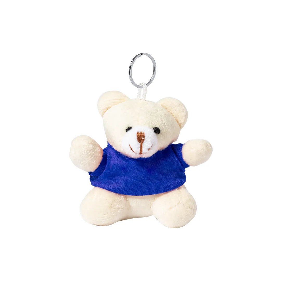 LLAVERO PELUCHE TEDCHAIN AZUL
