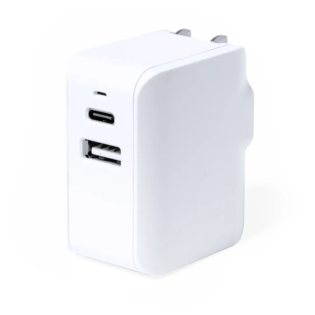 Adaptador Enchufes Vlind BLANCO