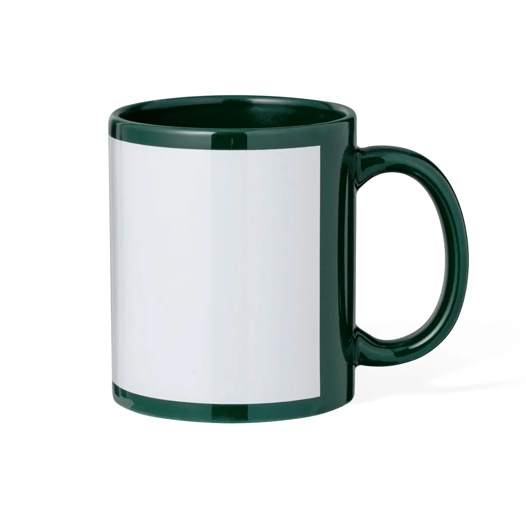 Taza Sublimación Orchix VERDE OSCURO