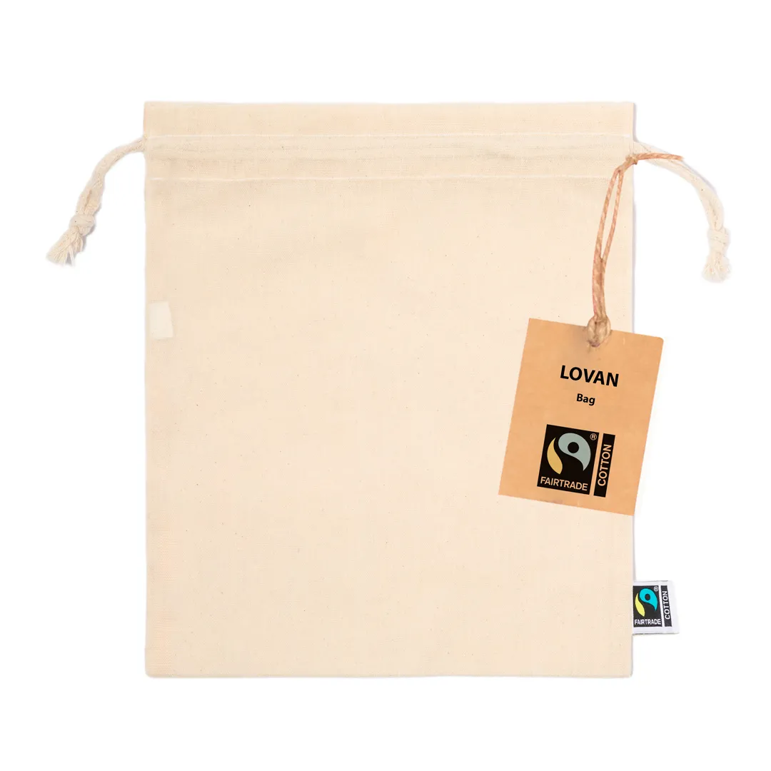 Bolsa Lovan Fairtrade NATURAL