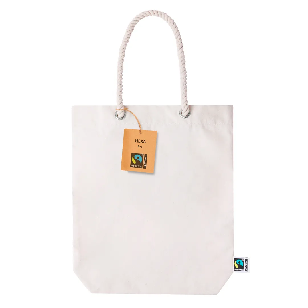 Bolsa Hexa Fairtrade NATURAL