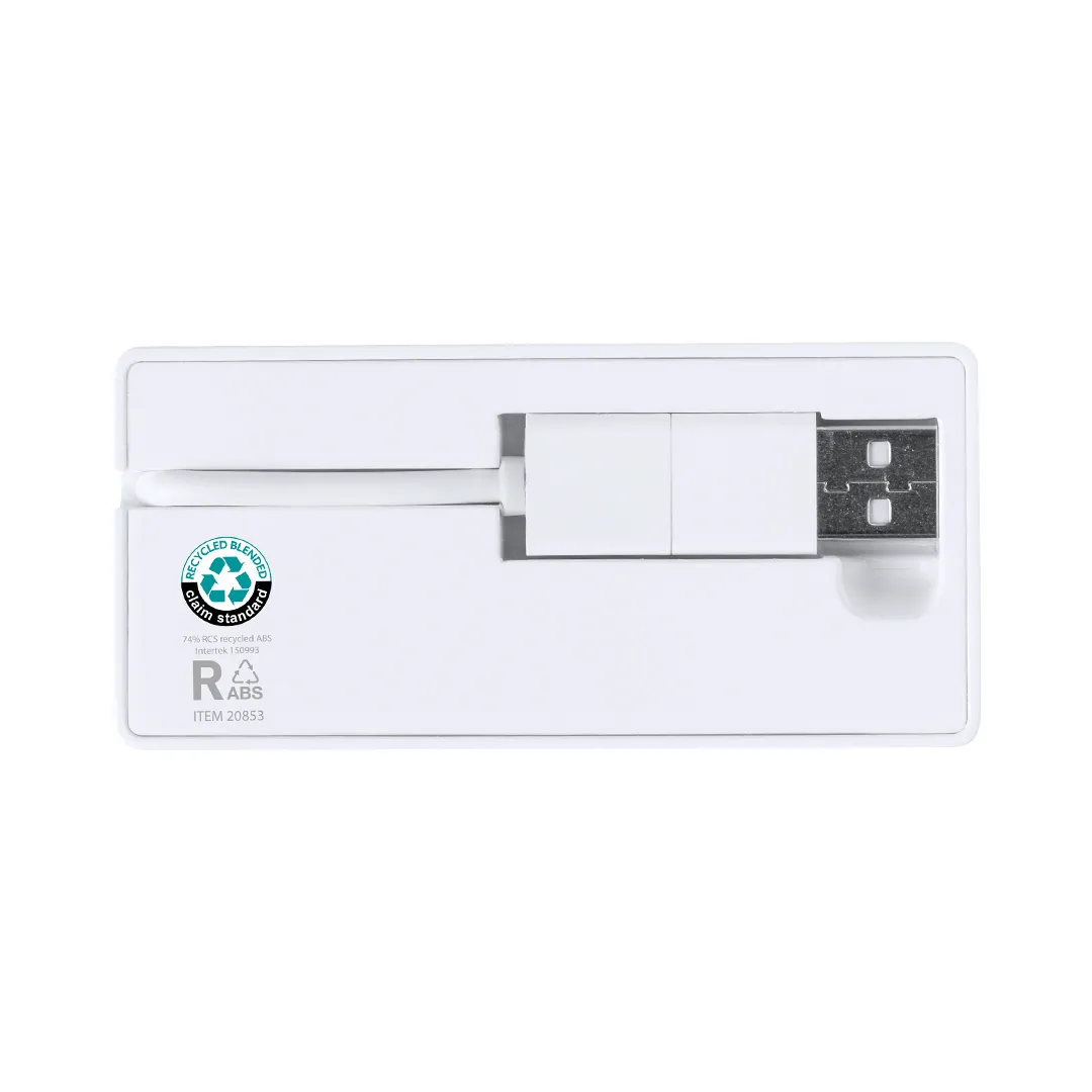 Puerto USB Nofler RCS BLANCO