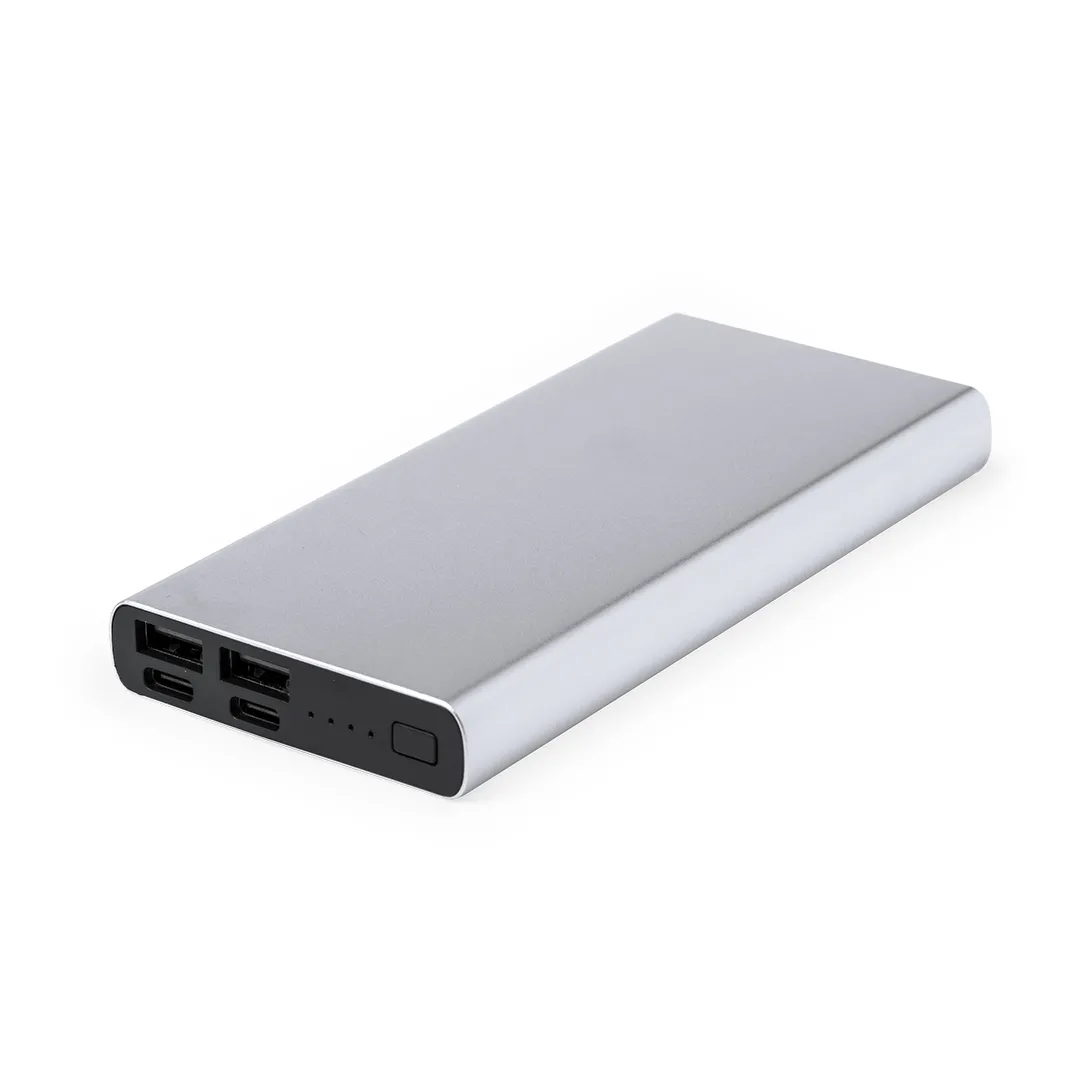 Power Bank Tornad PLATEADO