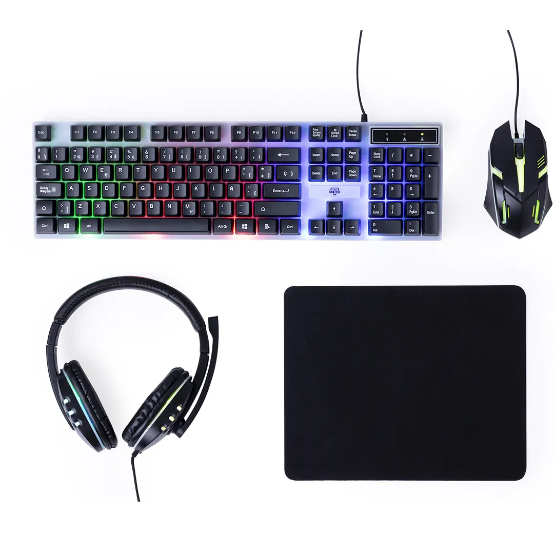 Set Gamer Thrym NEGRO
