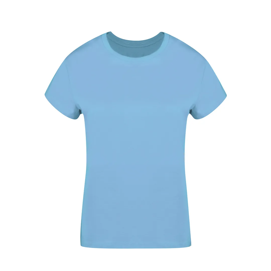 Camiseta Mujer Color Seiyo AZUL CLARO