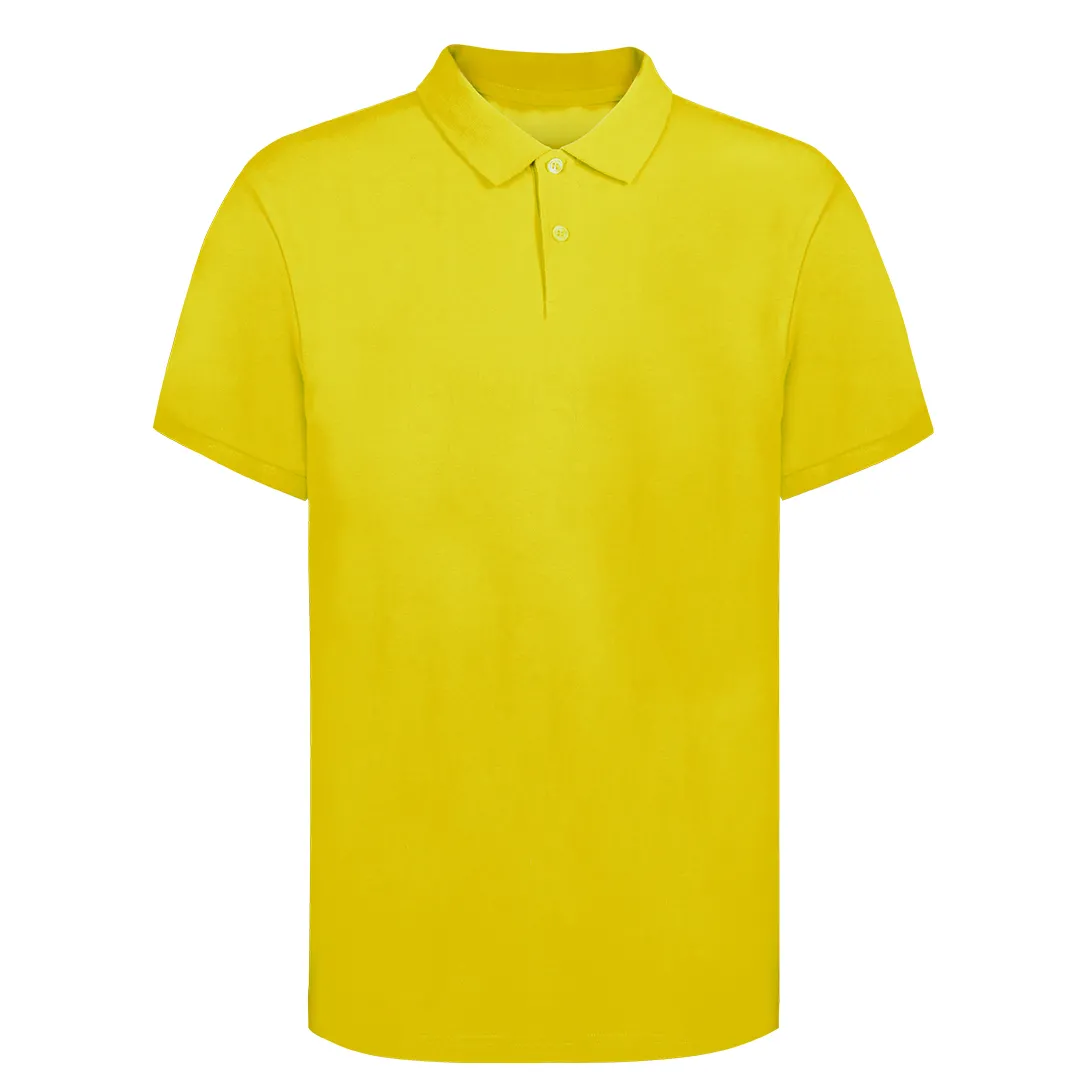 Polo Adulto Color Koupan AMARILLO