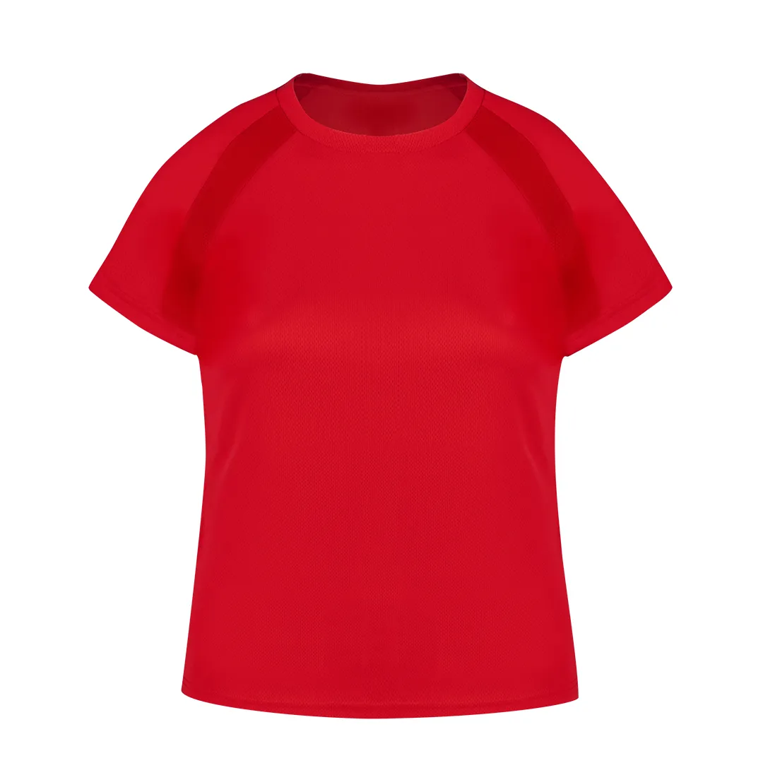 Camiseta Mujer Tecnic Sappor ROJO