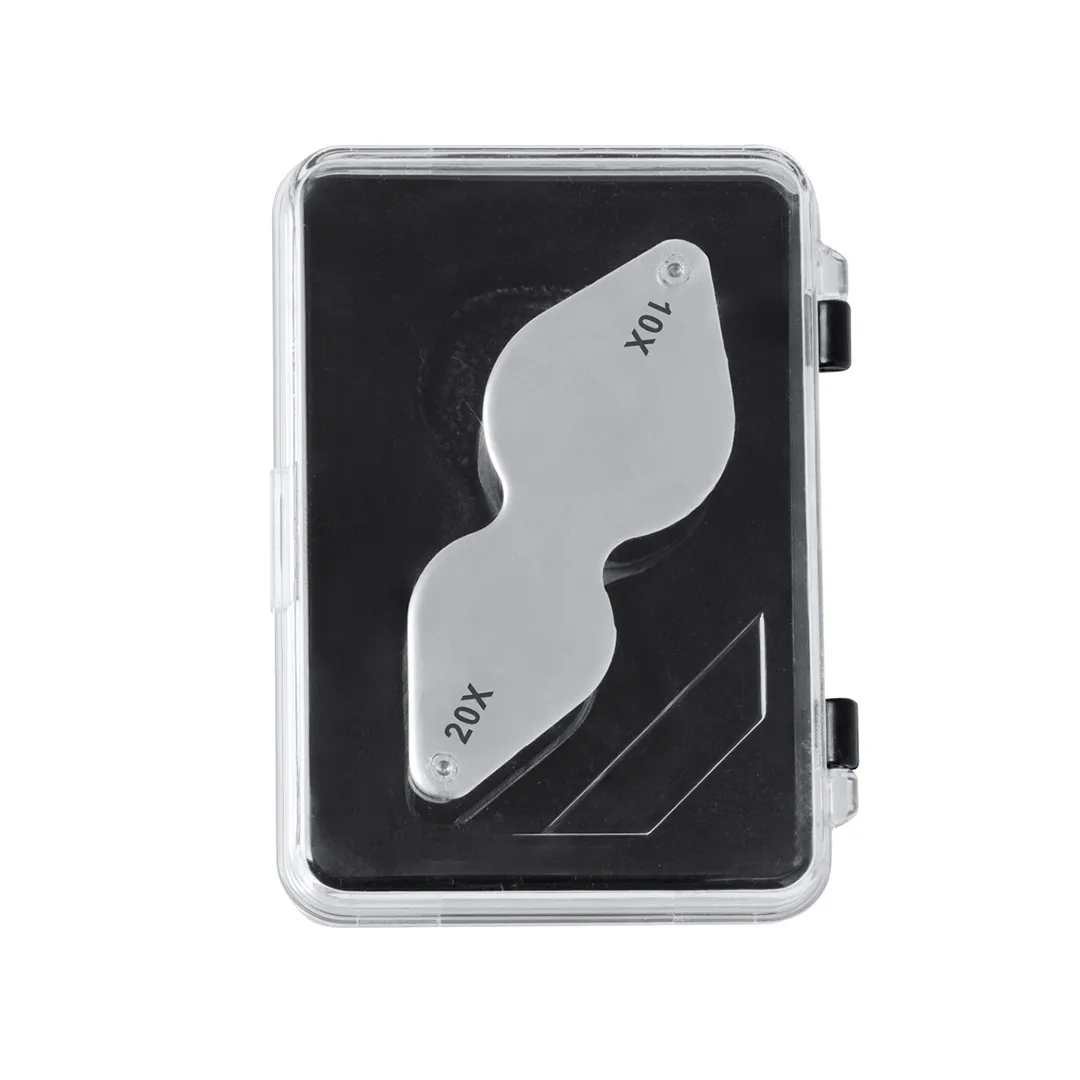 Lupa Nalix 10/20X PLATEADO