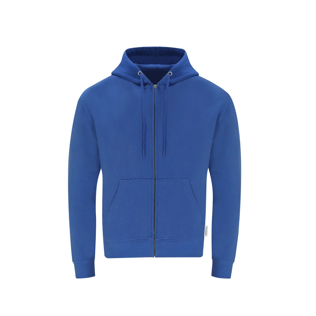 Sudadera Adulto Capucha + Cremallera Walder AZUL
