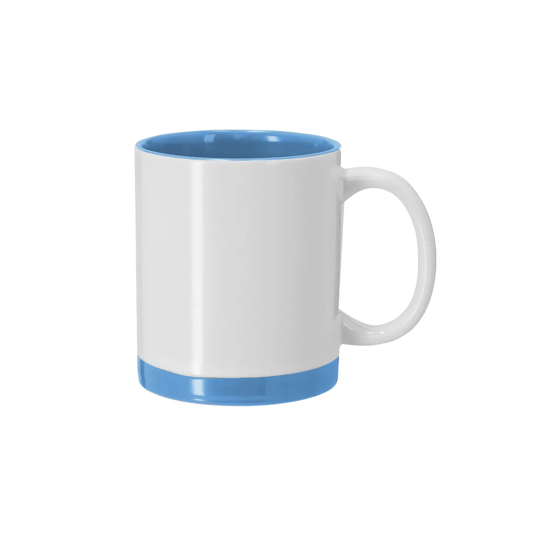 Taza Sublimación Rayar AZUL