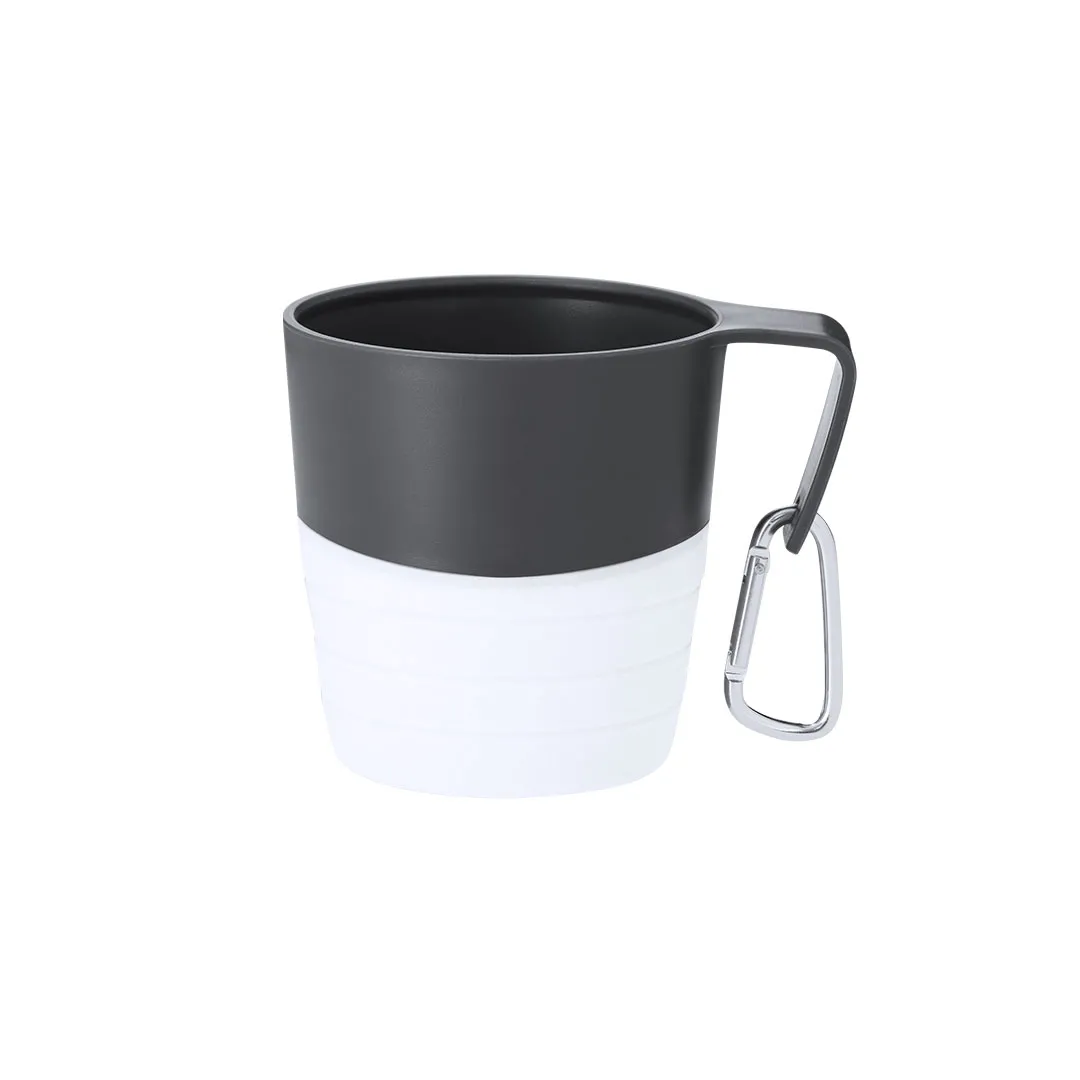 Taza Plegable Mibar BLANCO