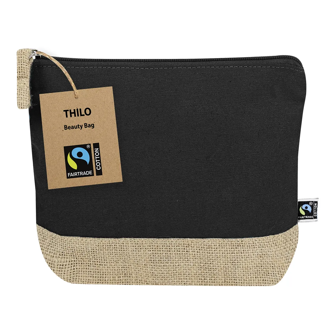 Neceser Thilo Fairtrade NEGRO