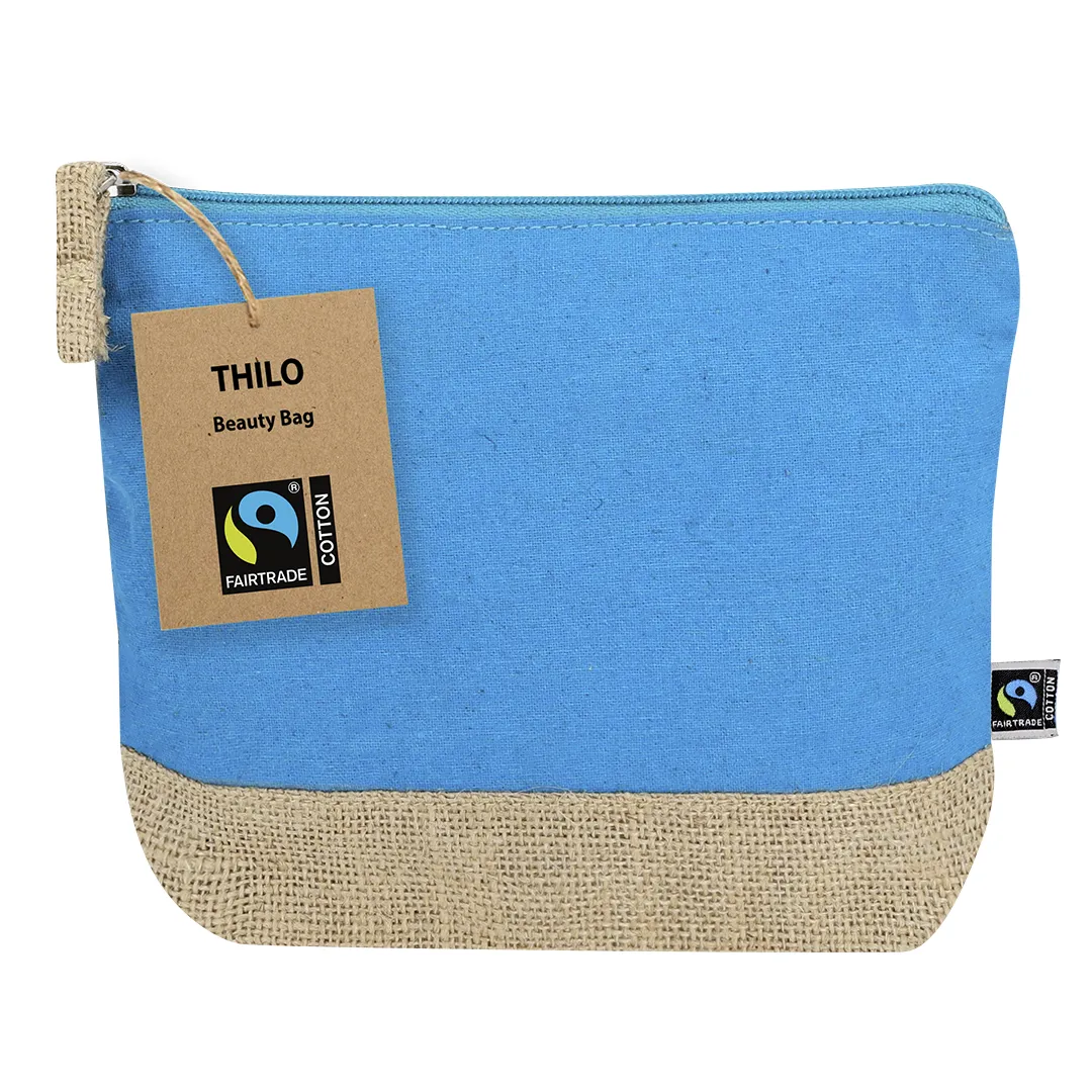 Neceser Thilo Fairtrade AZUL CLARO