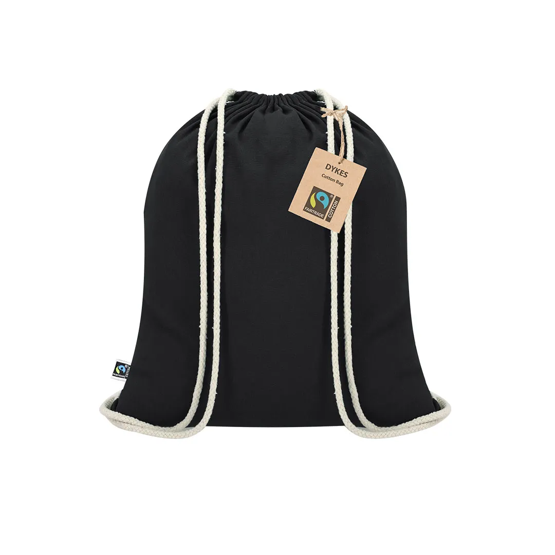 Mochila Dykes Fairtrade NEGRO