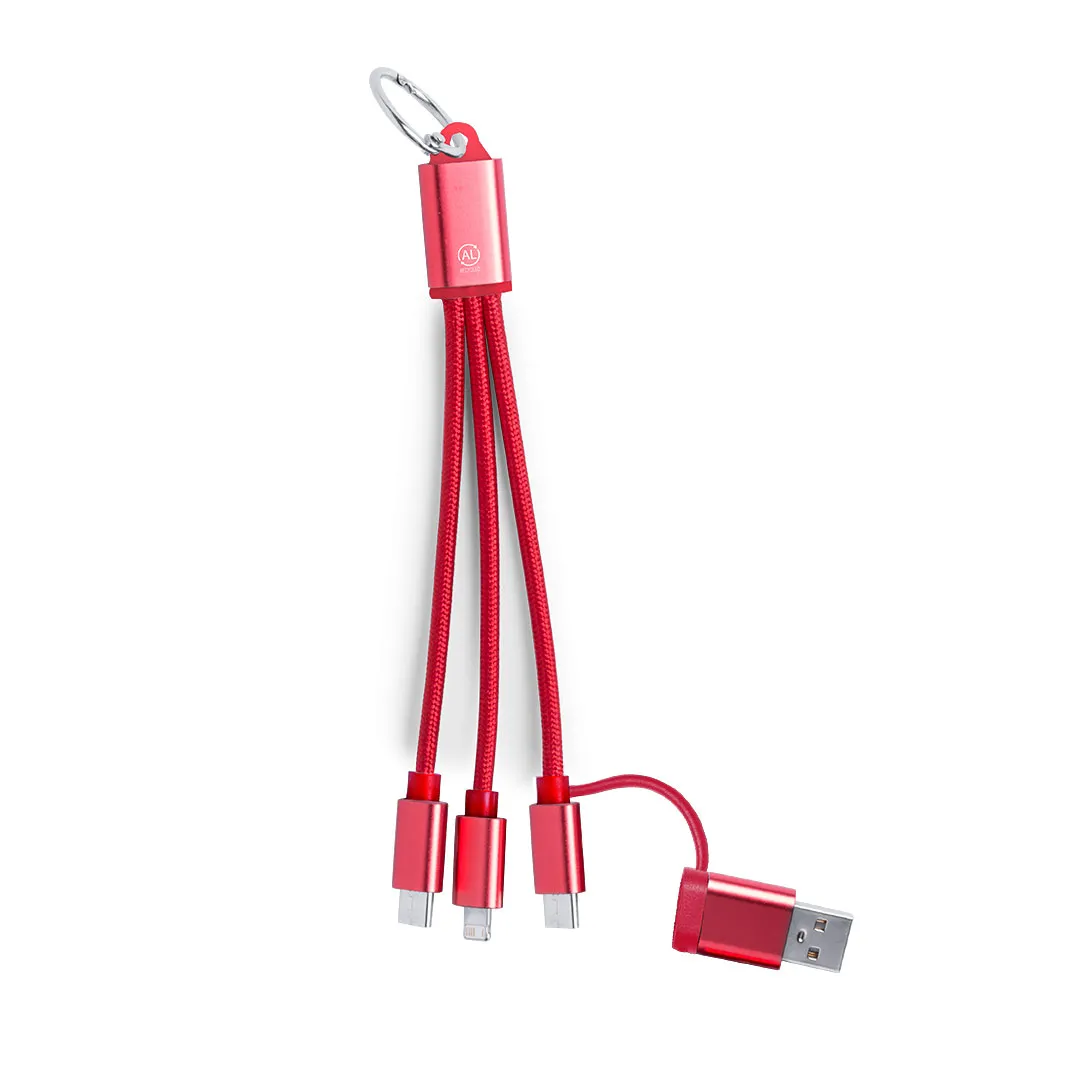 Cable Cargador Bikoc ROJO