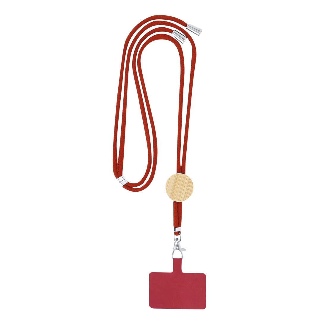Lanyard Soporte Thorne ROJO
