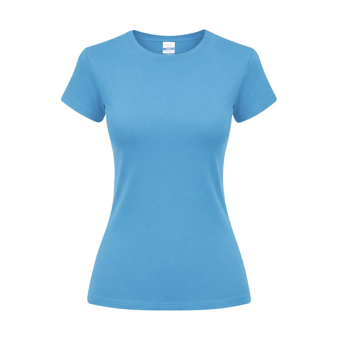 Camiseta Mujer Color Epika AZUL CLARO
