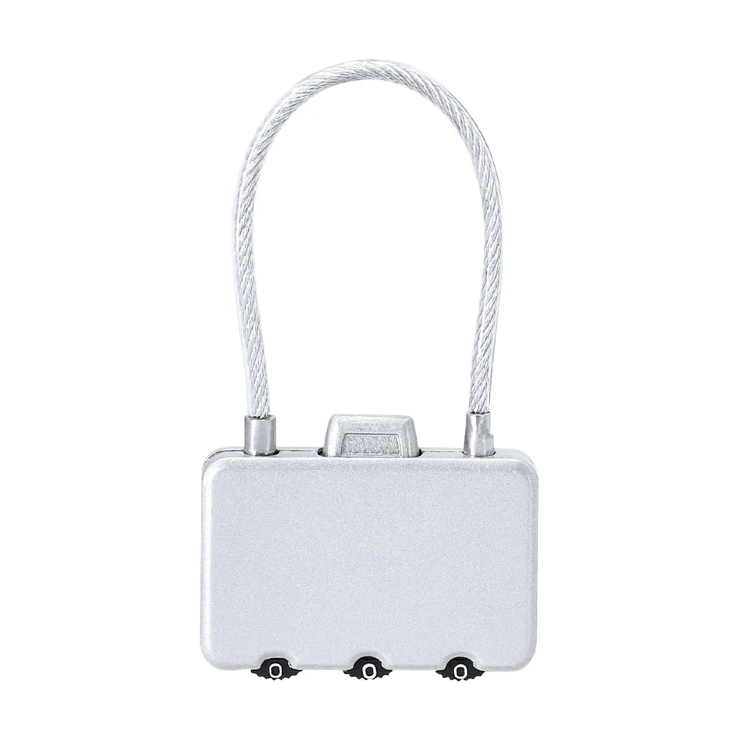 Candado Konix PLATEADO