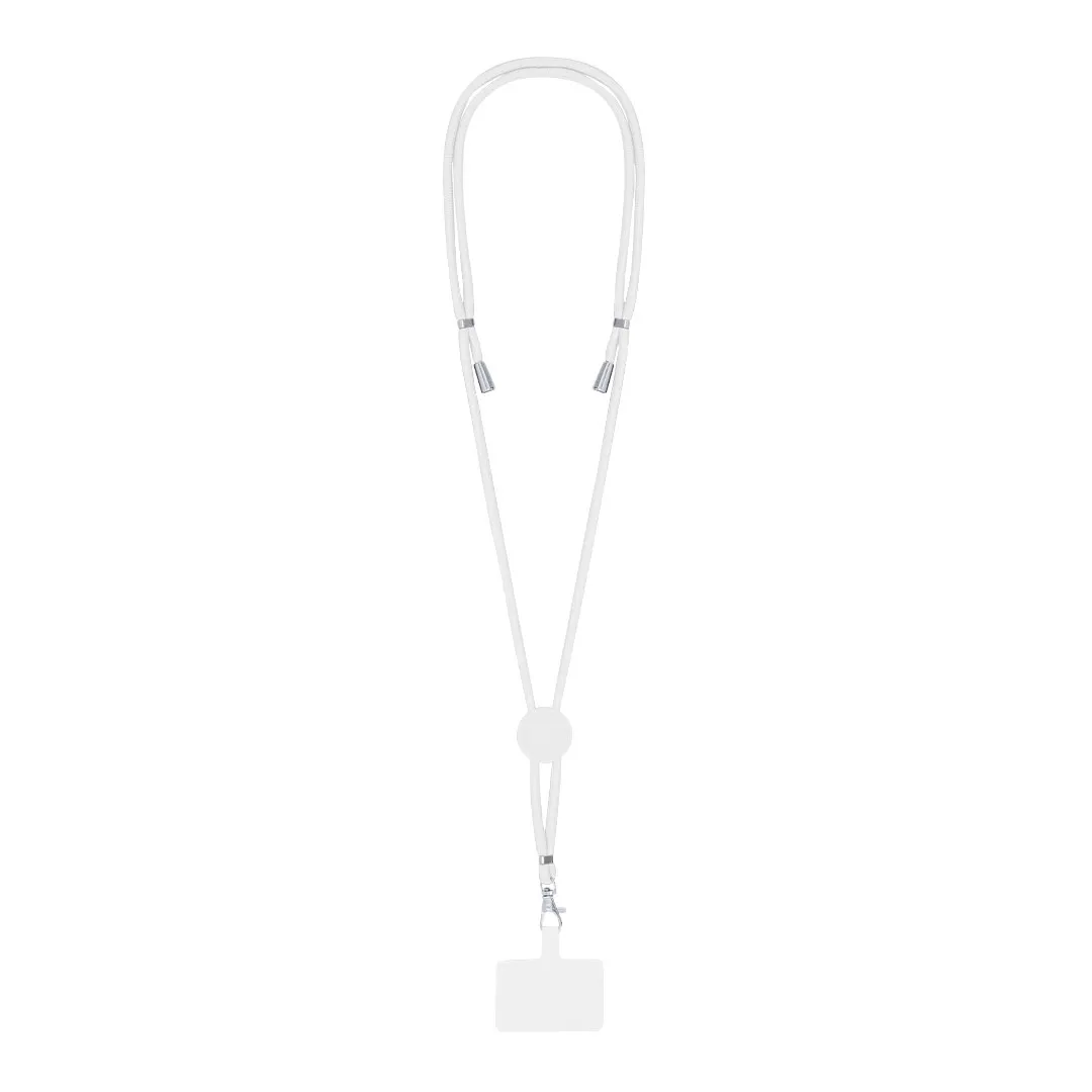 Lanyard Soporte Zaret BLANCO