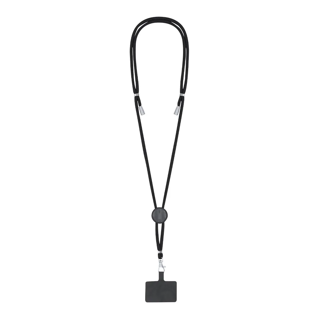 Lanyard Soporte Zaret NEGRO