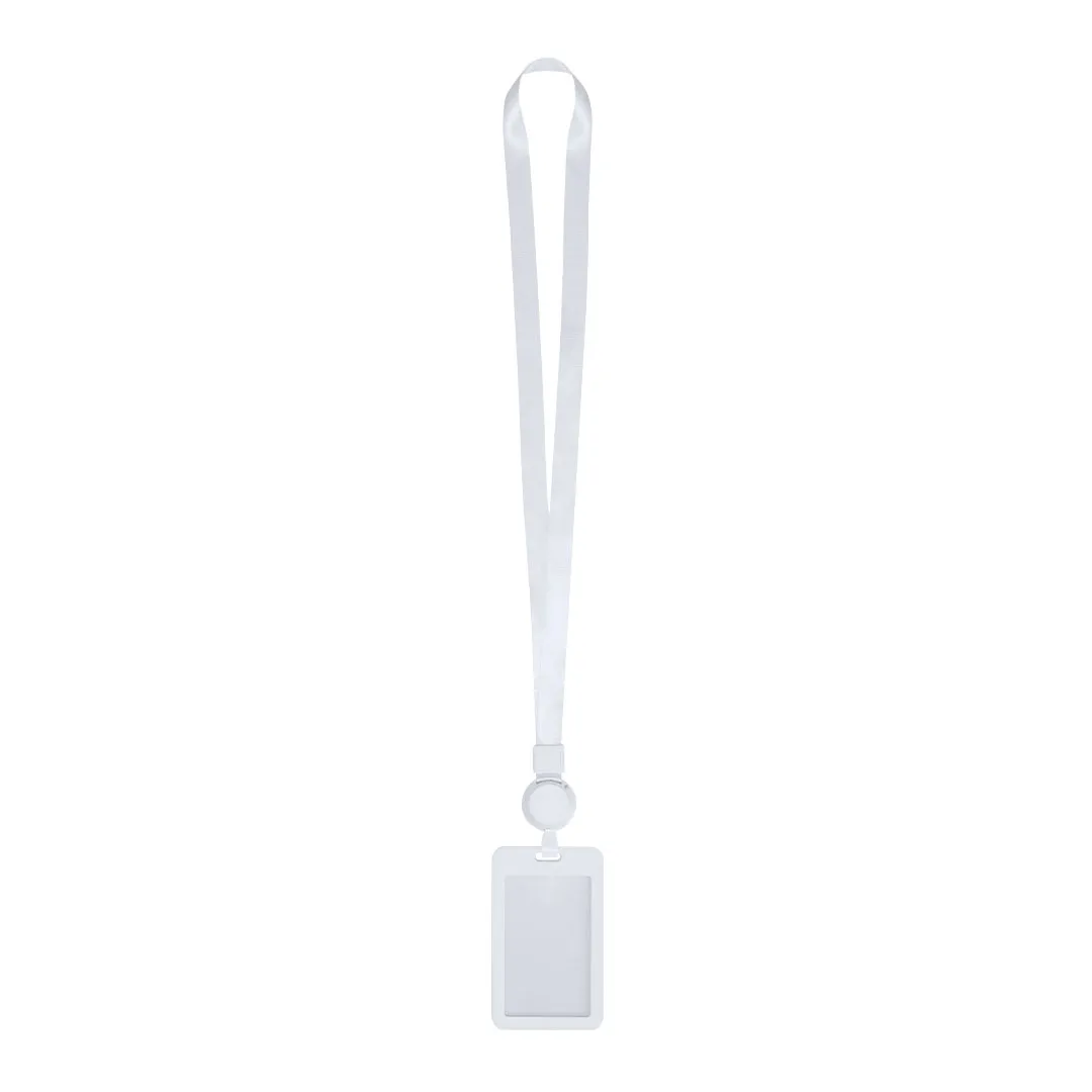 Identificador Lanyard Berbom BLANCO