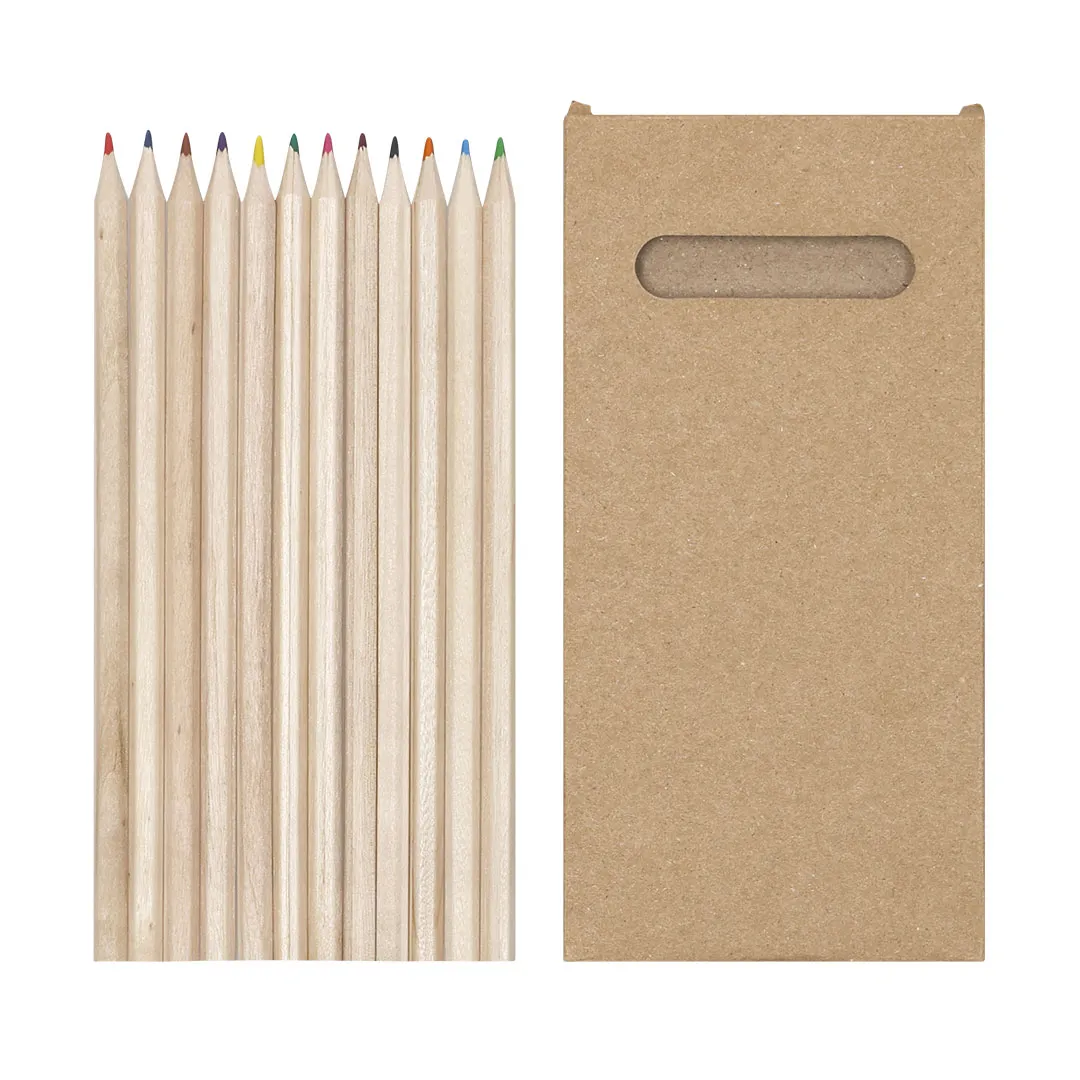 Caja Lápices Wibar NATURAL