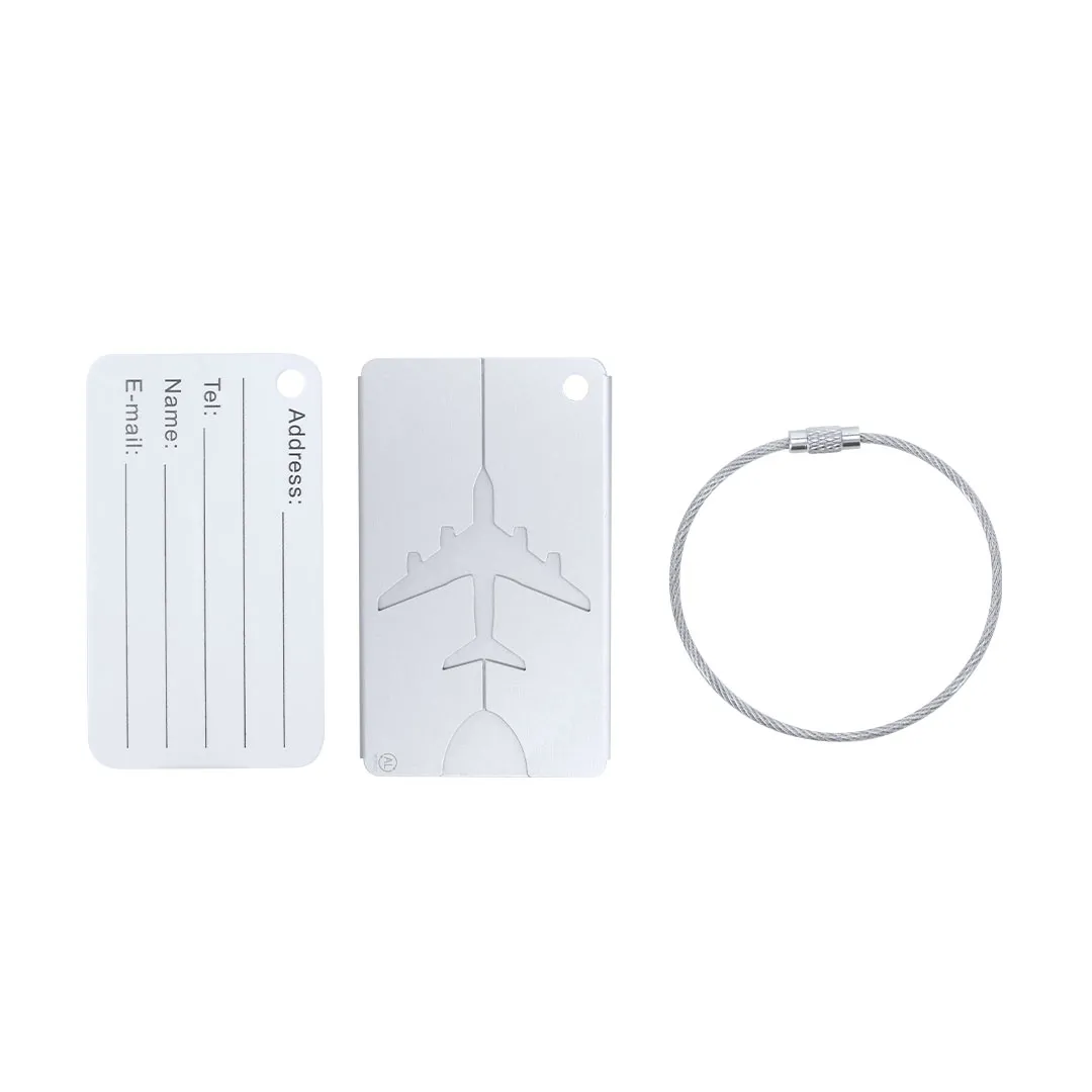 Identificador Maletas Hekla PLATEADO