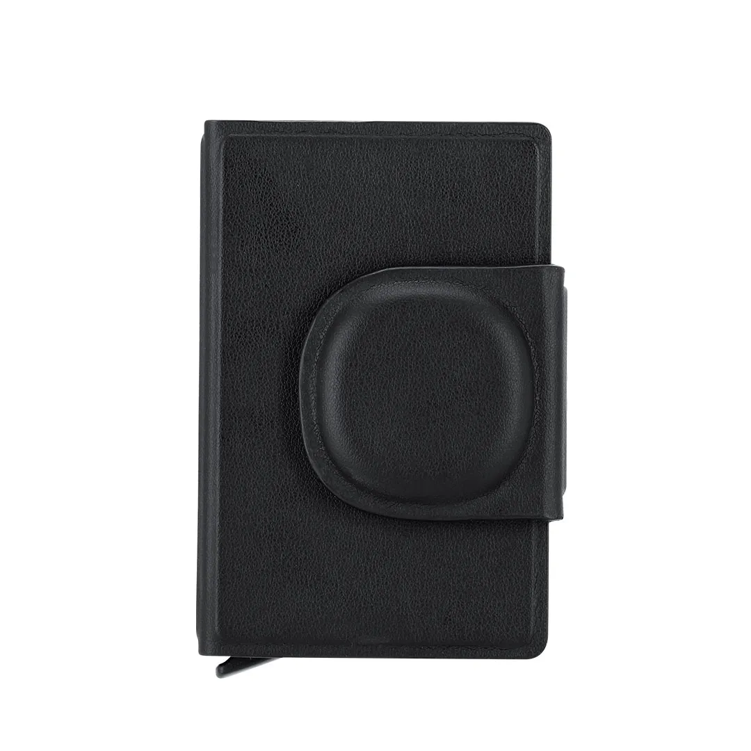 Tarjetero Localizador Selkik NEGRO