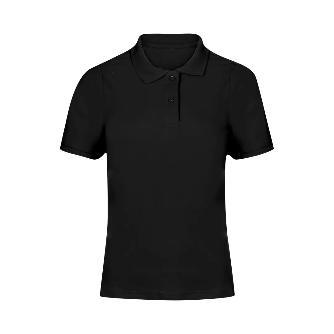 Polo Mujer Color Charles NEGRO