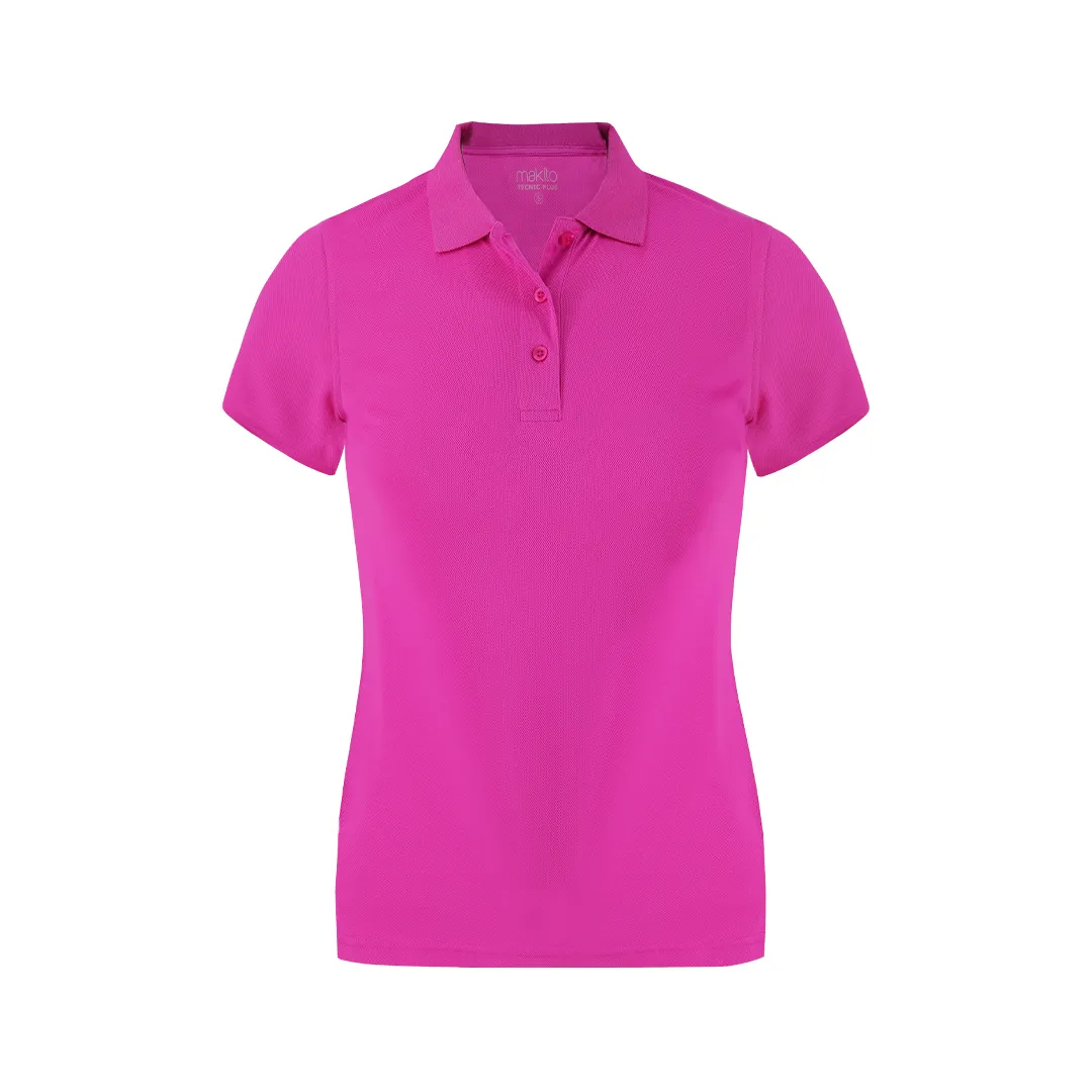 Polo Mujer Tecnic Plus FUCSIA