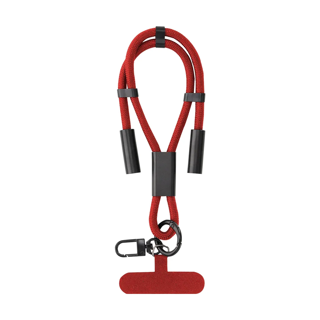 Cable Cargador Soporte Euclab ROJO
