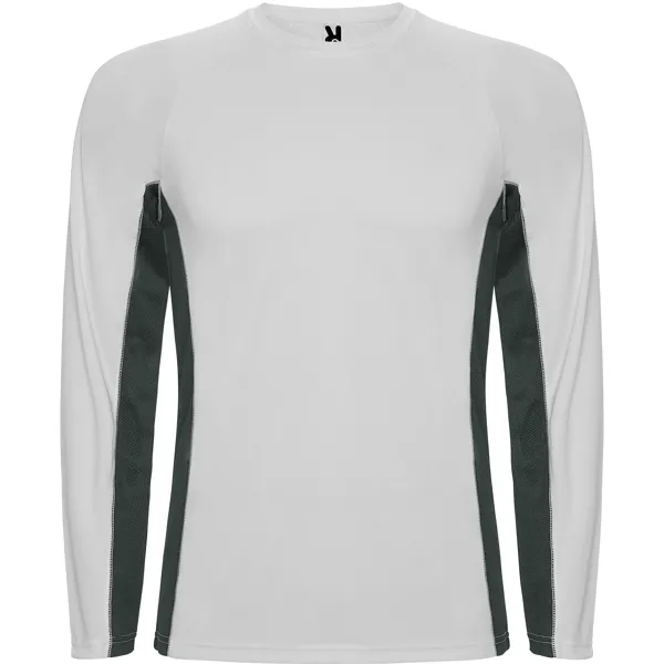 SHANGHAI L/S BLANCO/PLOMO OSCURO