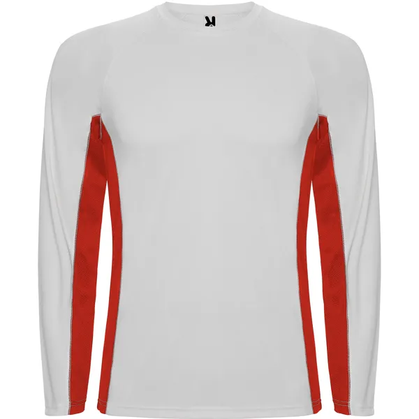 SHANGHAI L/S BLANCO/ROJO