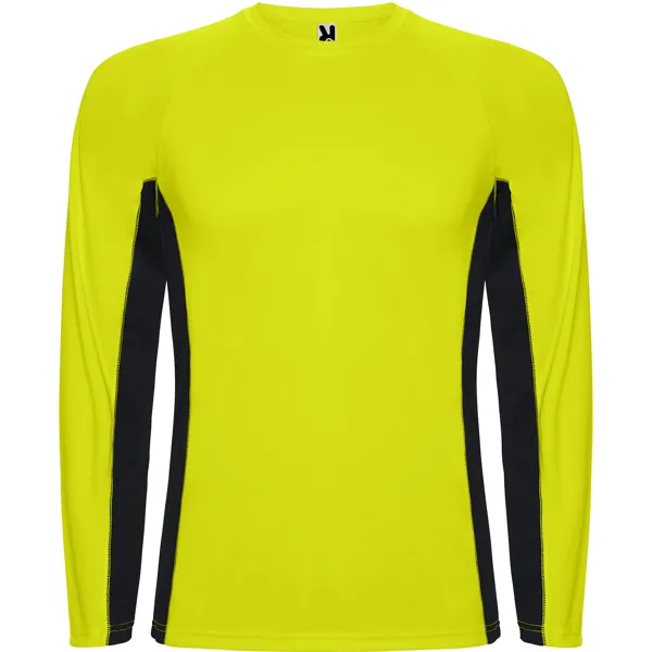 SHANGHAI L/S AMARILLO FLUOR/ NEGRO