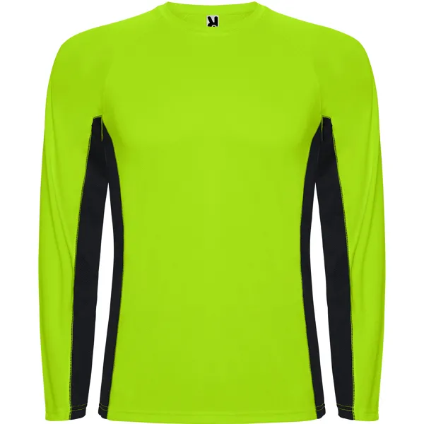 SHANGHAI L/S VERDE FLUOR/NEGRO