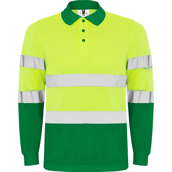 POLARIS L/S VERDE JARDÍN/AMARILLO FLÚOR
