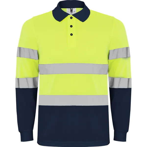 POLARIS L/S MARINO/AMARILLO FLUOR