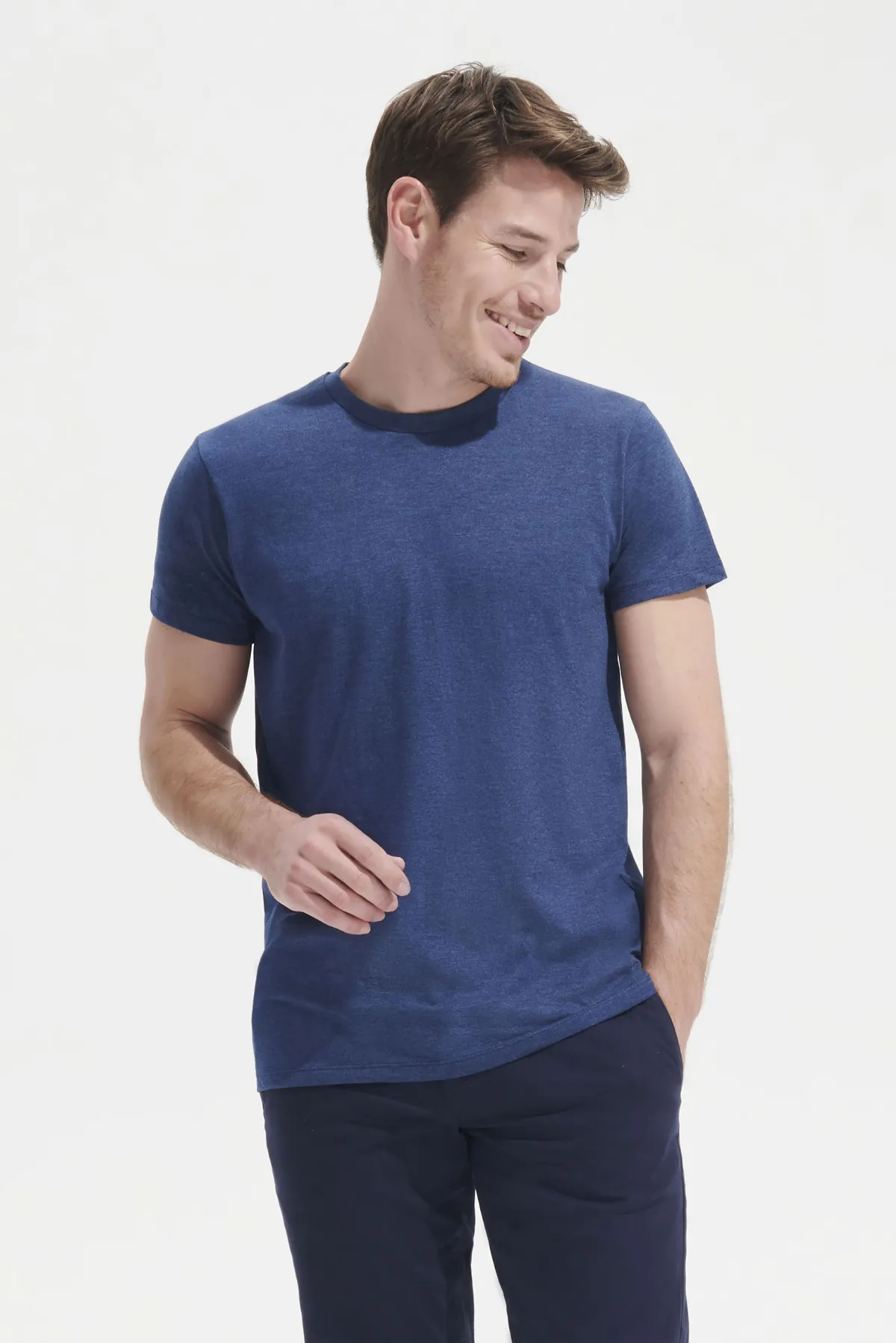 CAMISETA Sols Camiseta Ajustada Hombre Cuello Redondo SOL'S REGENT FIT