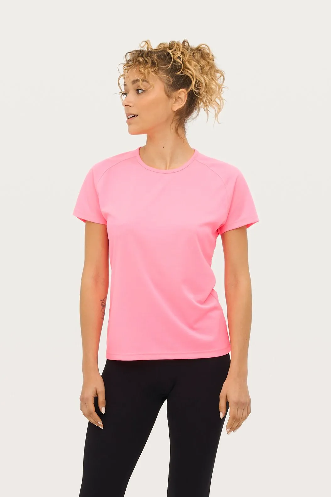CAMISETA Sols Camiseta De Mujer Mangas Raglán SOL'S SPORTY WOMEN