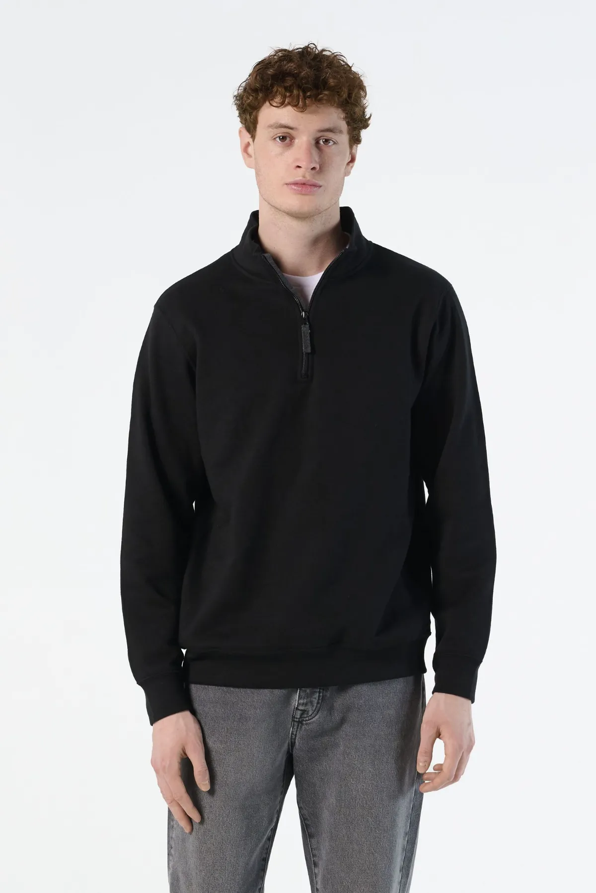 SUDADERA Sols Sudadera De Hombre Con Cuello Con Cremallera SOL'S STAN