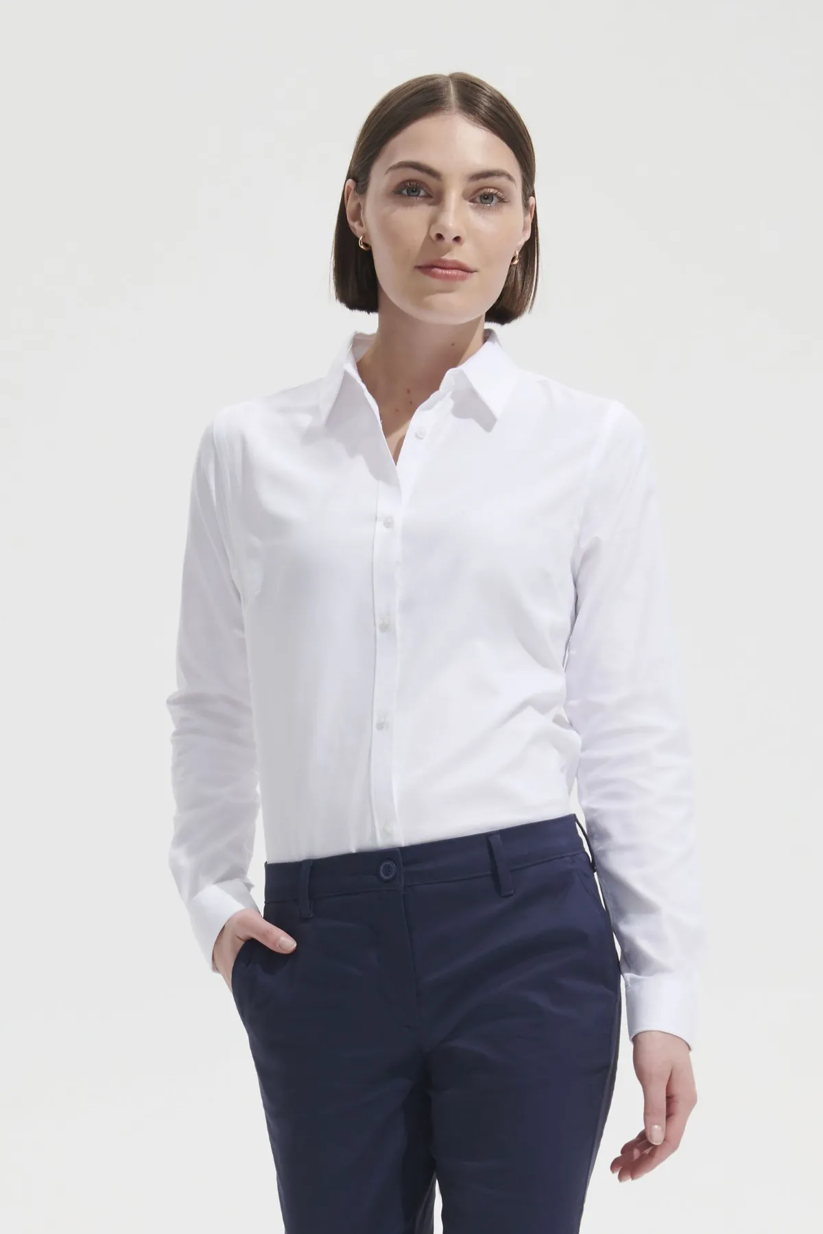 CAMISA Sols Camisa De Espiguilla De Mujer SOL'S BRODY WOMEN