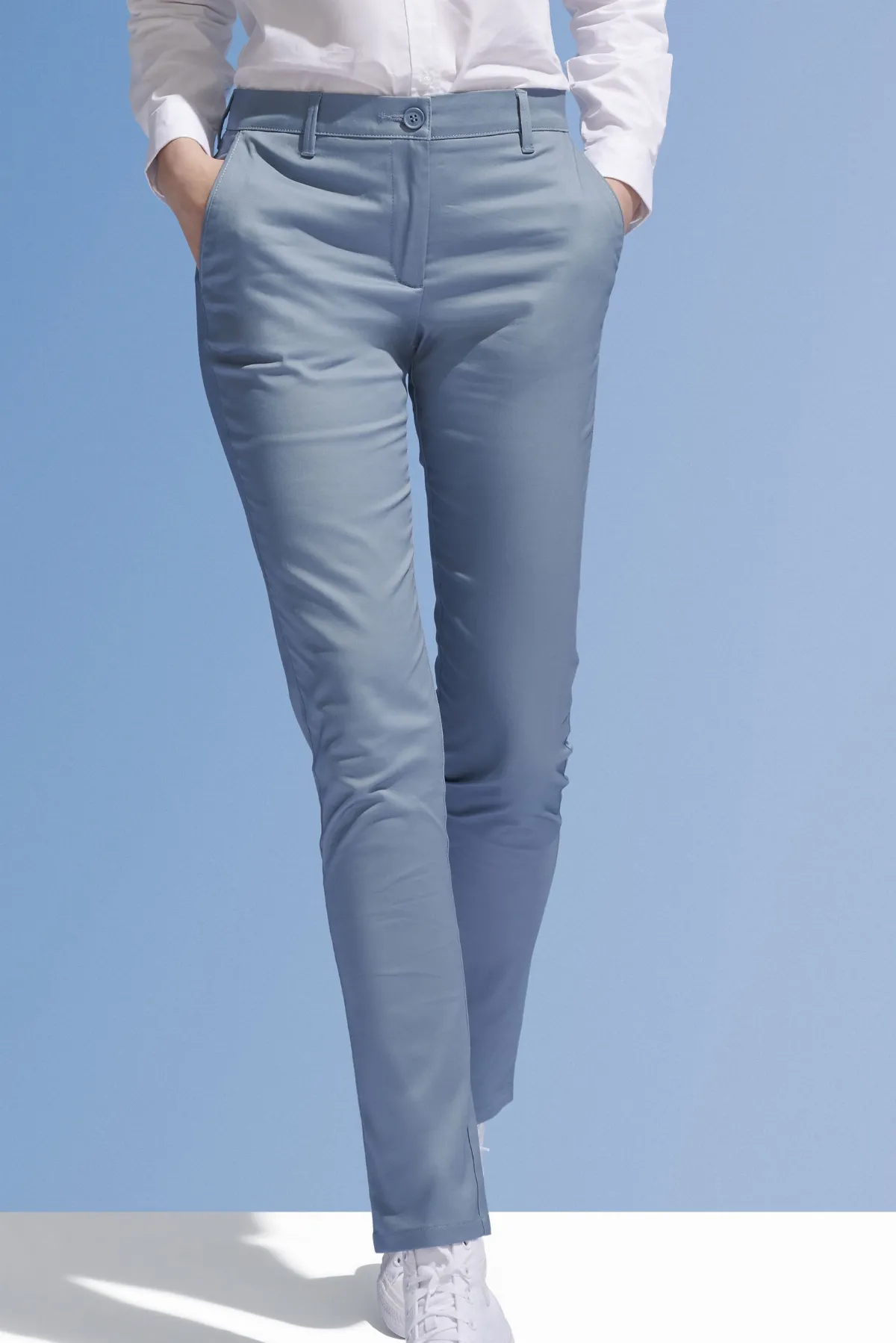 PANTALONES Sols Pantalones Elásticos De Satén De Mujer SOL'S JARED WOMEN