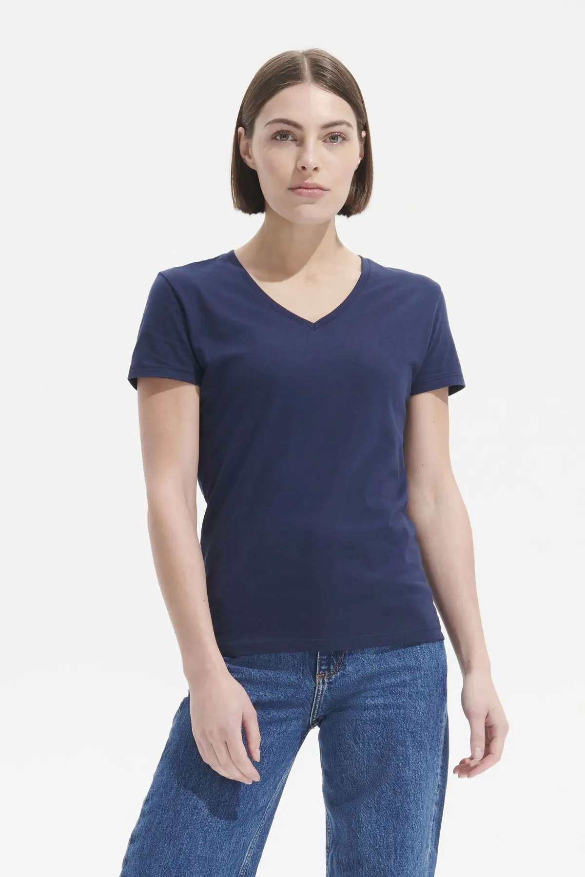 CAMISETA Sols Camiseta De Mujer De Cuello De Pico SOL'S IMPERIAL V WOMEN