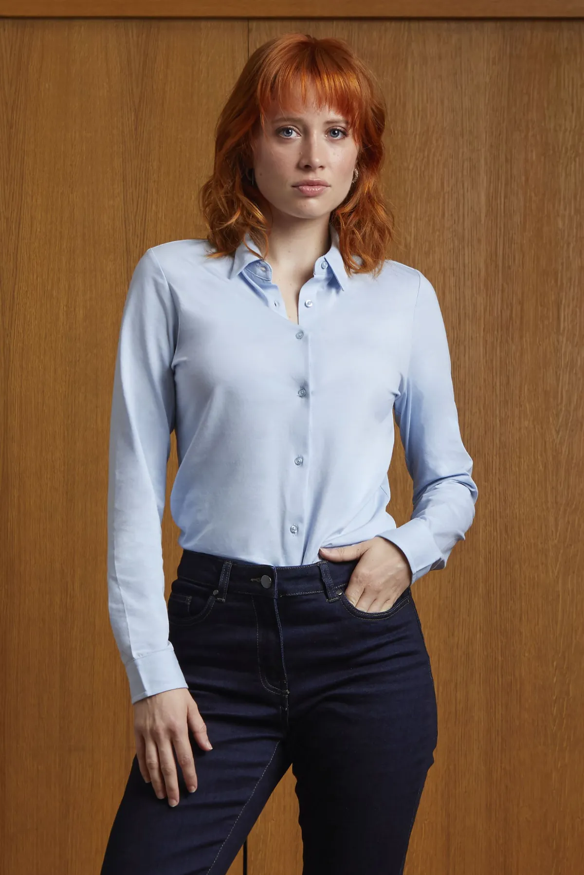 CAMISA Sols Camisa Mujer De Punto Liso Mercerizado NEOBLU BALTHAZAR WOMEN